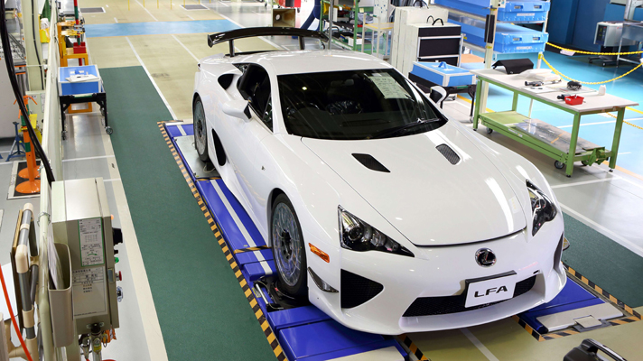 This is the last ever Lexus LFA | Top Gear
